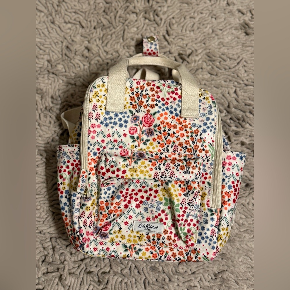 Cath Kidston Multicolor Floral Mini Backpack